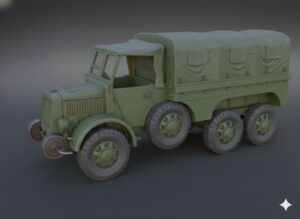 Сборная модель в масштабе