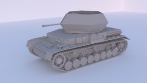 Сборная модель в масштабе