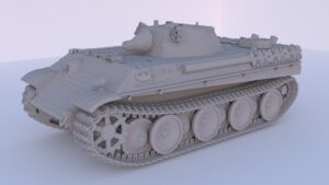 Сборная модель в масштабе