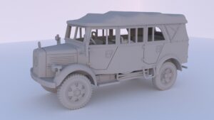 Сборная модель в масштабе