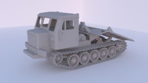 Сборная модель в масштабе